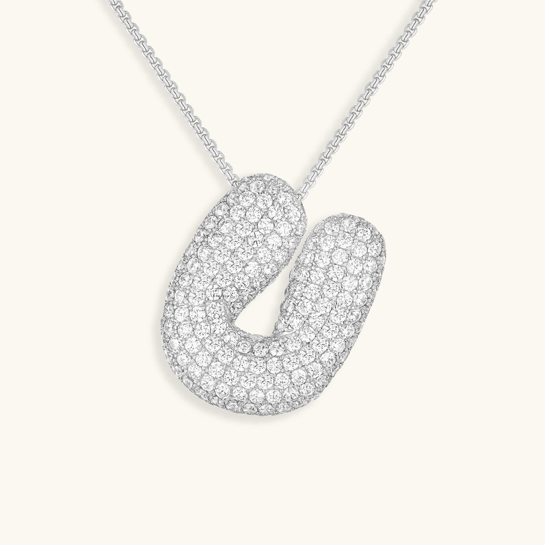 Collier Initiale Boule Hailey