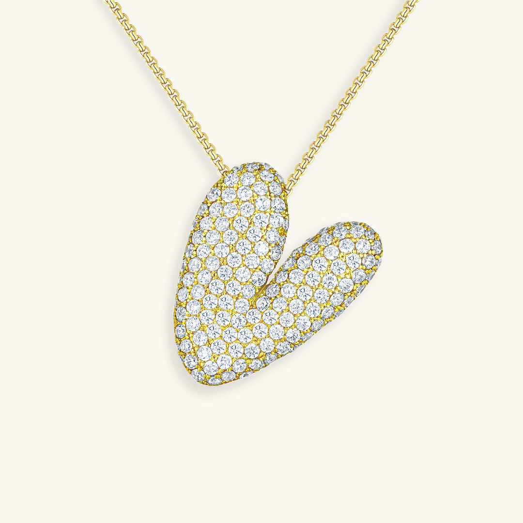 Collier Initiale Boule Hailey