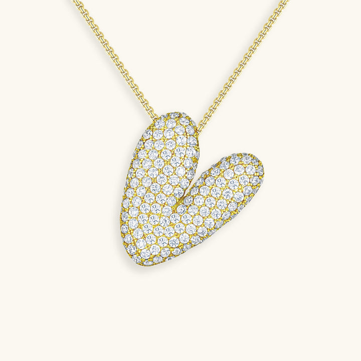 Collier Initiale Boule Hailey