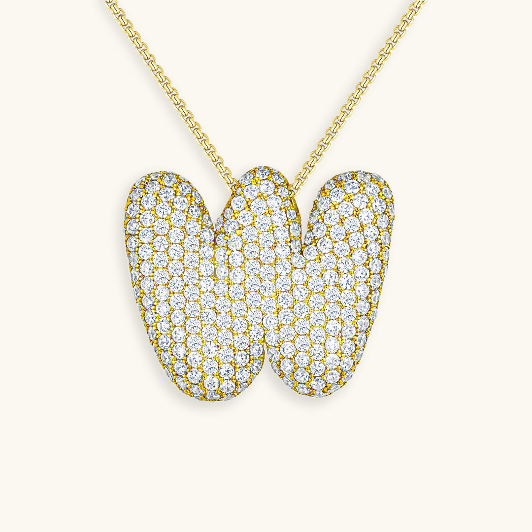 Collier Initiale Boule Hailey