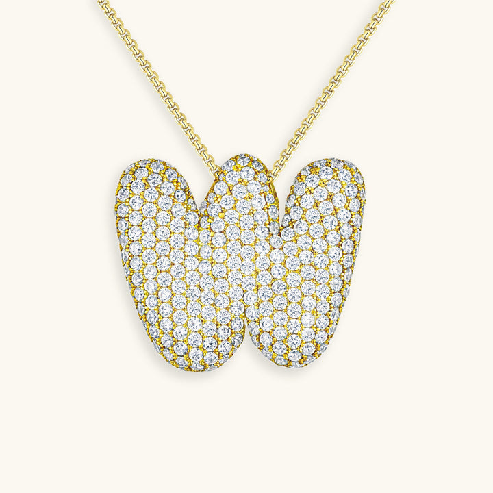 Collier Initiale Boule Hailey