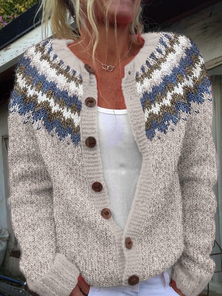 Peyton | Vintage Icelandic Wool Cardigan