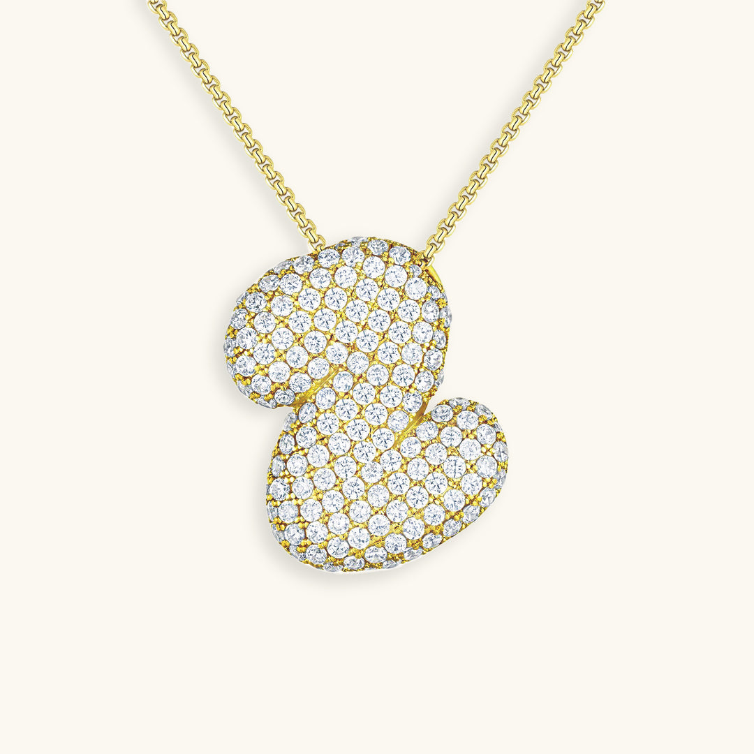 Collier Initiale Boule Hailey