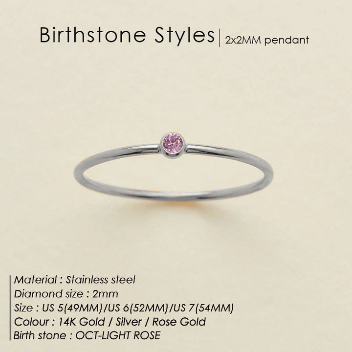 Bague de Naissance Délicate