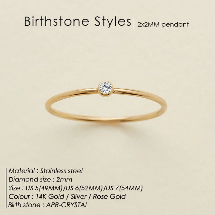 Bague de Naissance Délicate