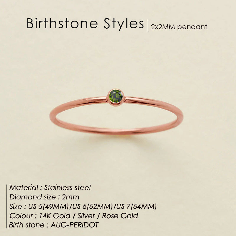 Bague de Naissance Délicate