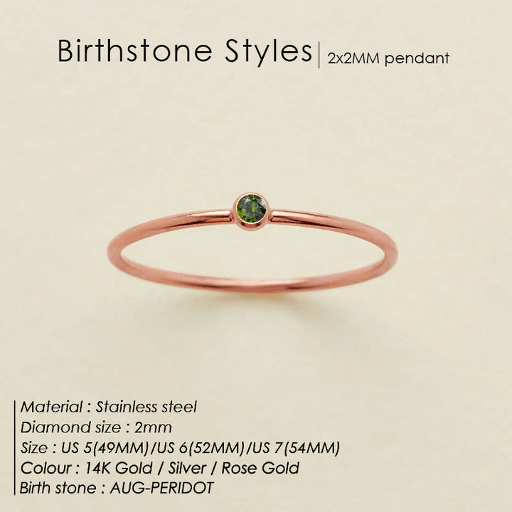Bague de Naissance Délicate