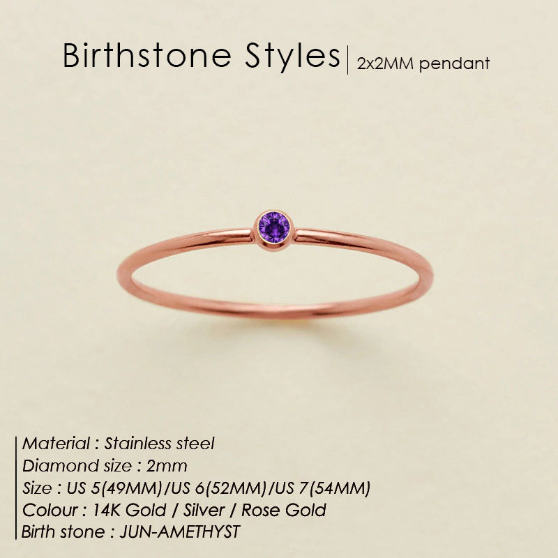 Bague de Naissance Délicate