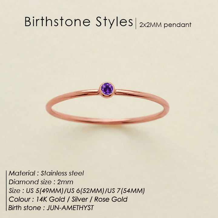 Bague de Naissance Délicate