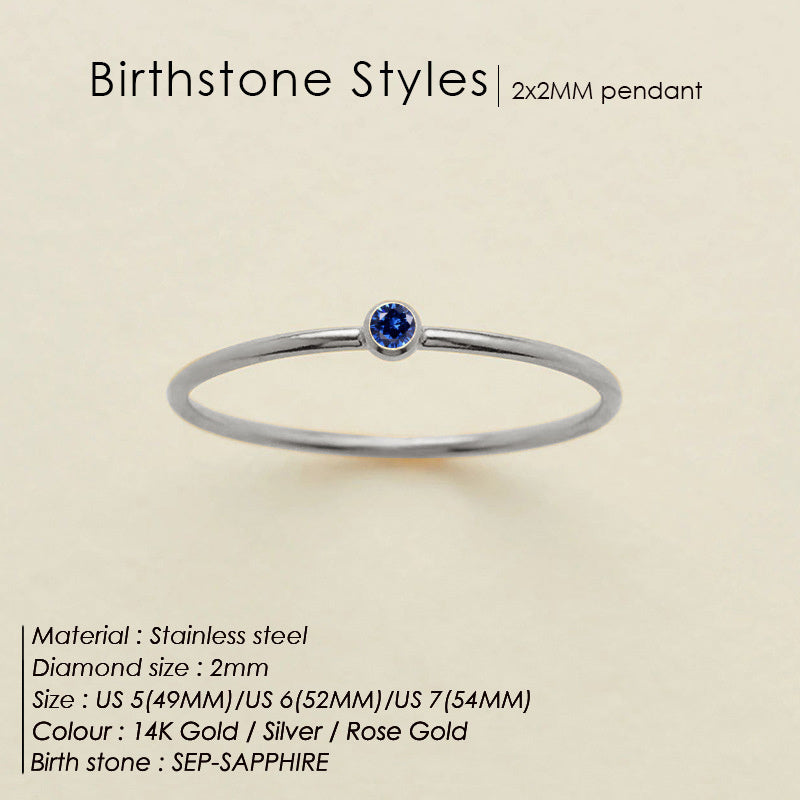 Bague de Naissance Délicate