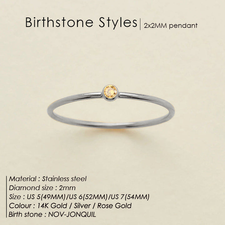 Bague de Naissance Délicate