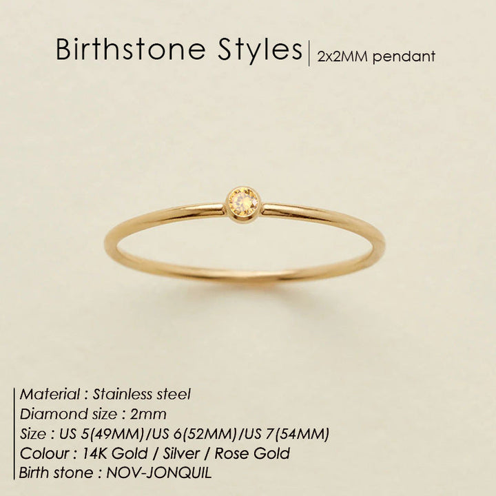 Bague de Naissance Délicate