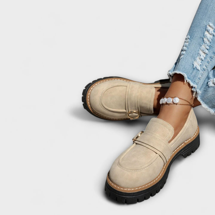 Sophia | Rounded Toe Casual Loafers