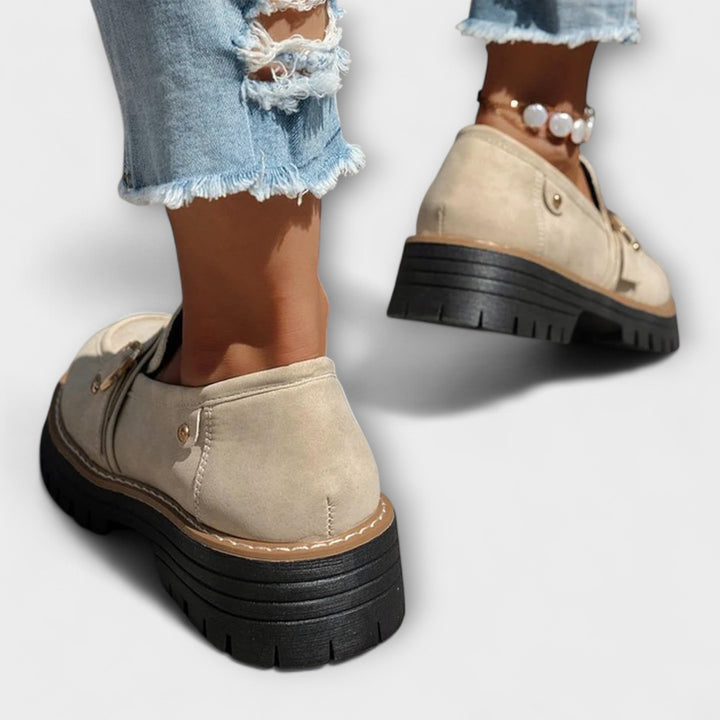 Sophia | Rounded Toe Casual Loafers