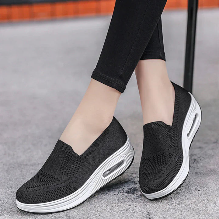 Trixie | Mesh Platform Sneakers
