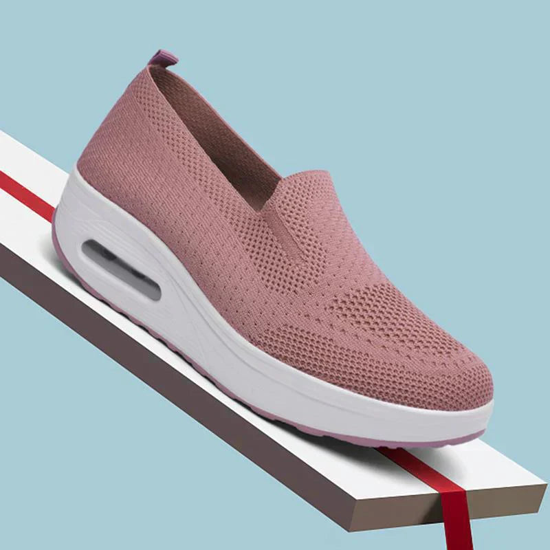 Trixie | Mesh Platform Sneakers