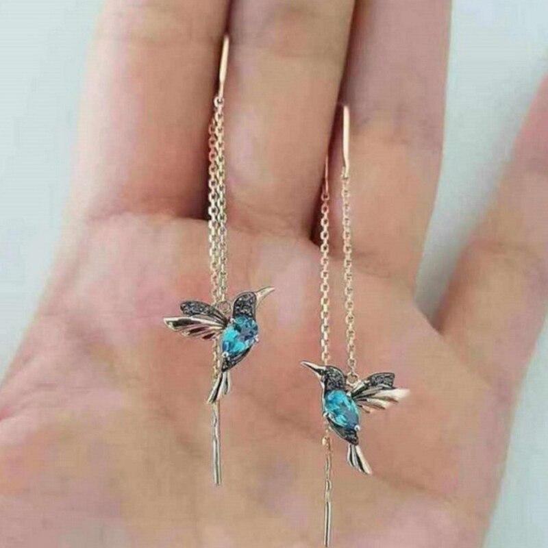 Hummingbird Shaped Earrings
