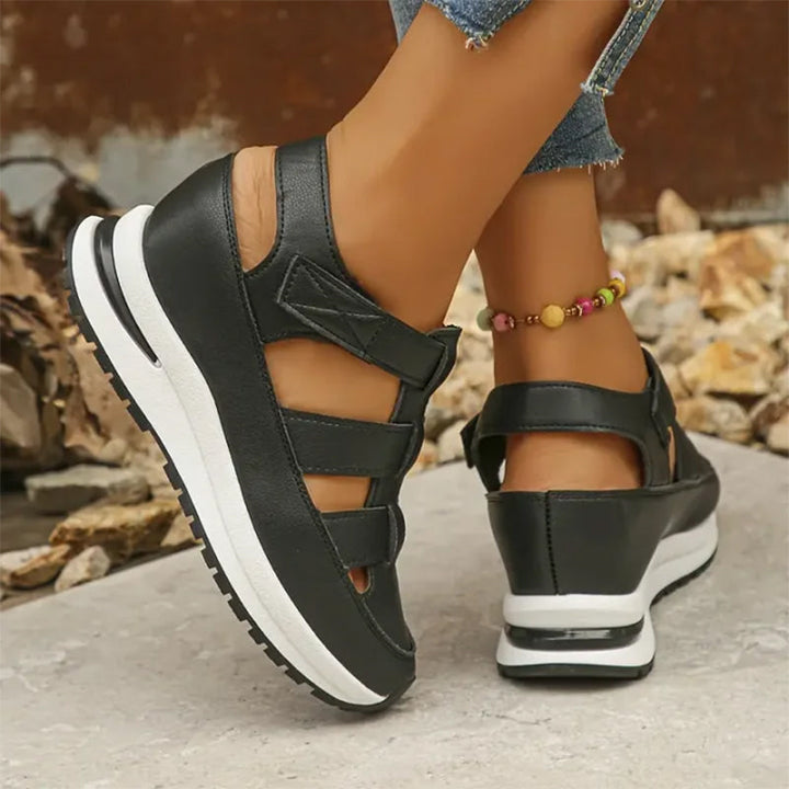 Nahal | Closed-Toe Basket Sandals